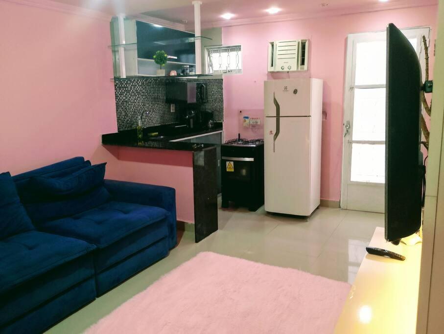 Casa Rosa A Uma Quadra Da Praia Appartement